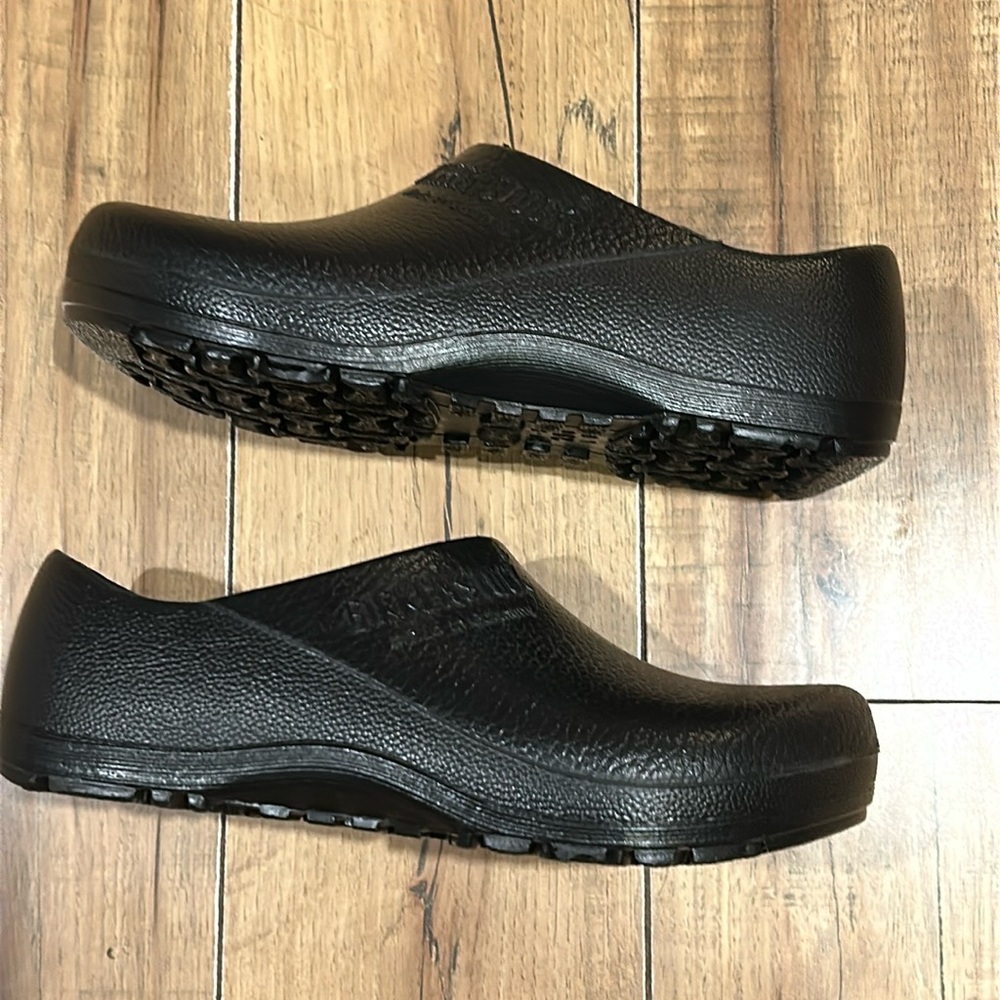 Birkenstock Black Slip-On Clog Mules